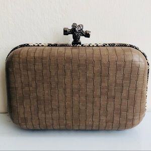 Balenciaga Style Box Clutch by Mystique from Macys